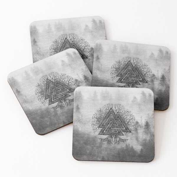 Item preview, Valknut and Tree of Life Yggdrasil designed and sold by Nartissima.