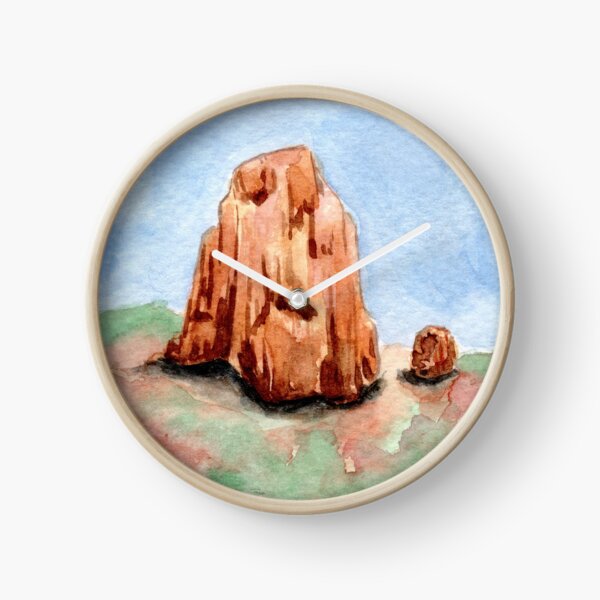 Item preview, Canyon - Round - Watercolour Painting designed and sold by Pattokarts.
