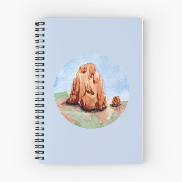 Item preview, Canyon - Round - Watercolour Painting designed and sold by Pattokarts.