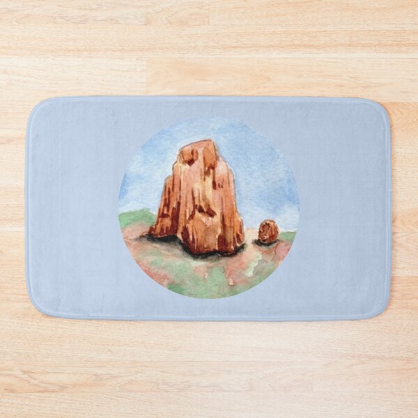 Item preview, Canyon - Round - Watercolour Painting designed and sold by Pattokarts.