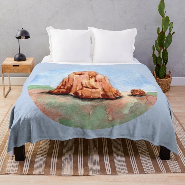 Item preview, Canyon - Round - Watercolour Painting designed and sold by Pattokarts.