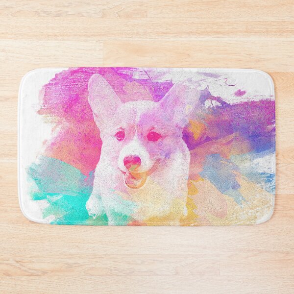 Item preview, Corgi cute pembroke welsh puppy dog WATERCOLOR  designed and sold by Elarex.