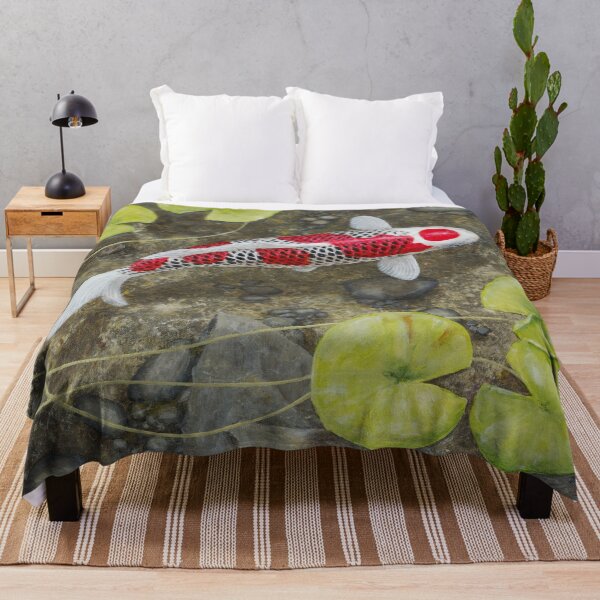 Item preview, Koi Fish Pond Kuhaku designed and sold by Koiartsandus.