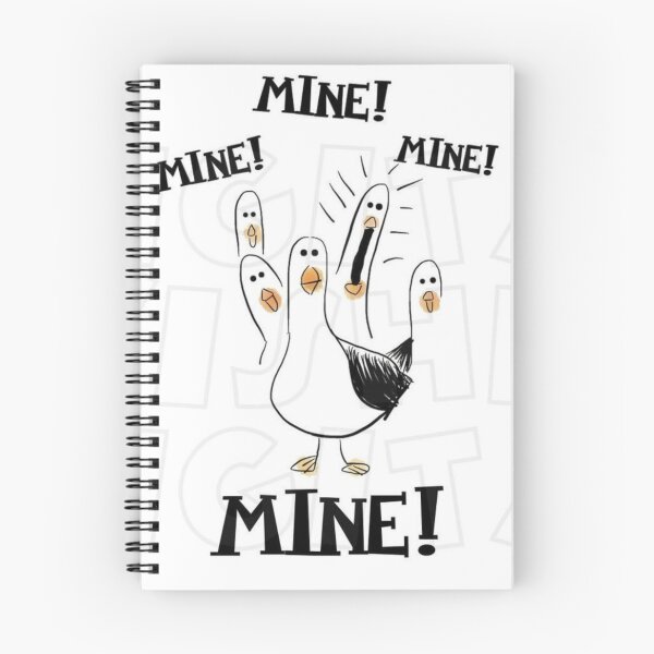 Item preview, Nemo Seagull 'mine!' Funny shirt designed and sold by EverestDesigns.
