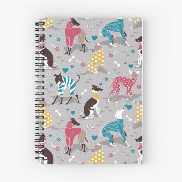 Item preview, Greyhounds dogwalk // grey background designed and sold by SelmaCardoso.