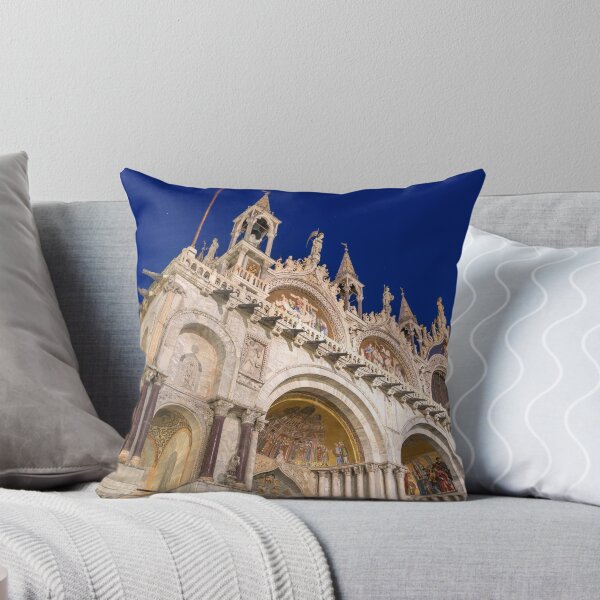 Item preview, Venice Italy Night Magic - Saint Mark Basilica di San Marco Blue Hour designed and sold by Georgia Mizuleva.