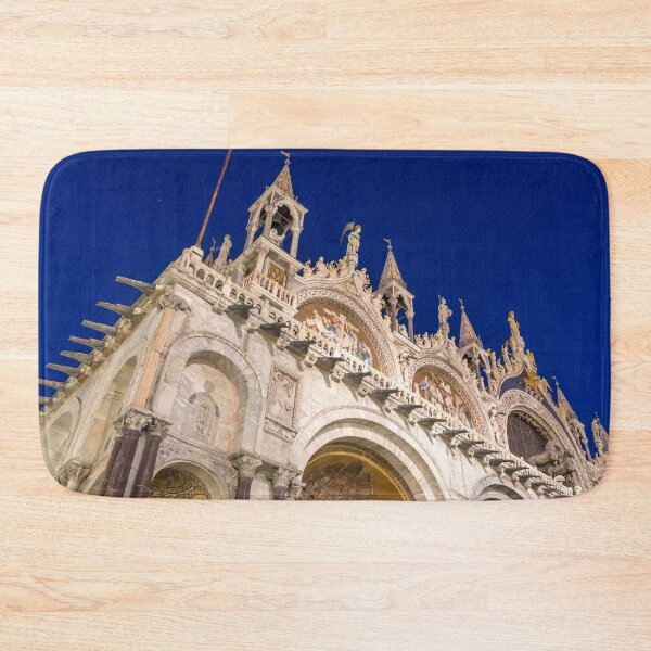 Item preview, Venice Italy Night Magic - Saint Mark Basilica di San Marco Blue Hour designed and sold by Georgia Mizuleva.