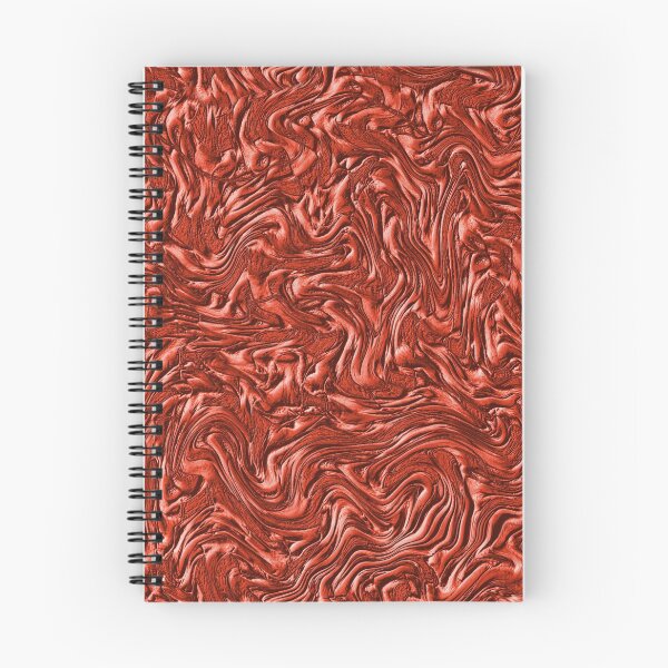 Item preview, Notched red and coral, or carven curves? designed and sold by ShapesColors.