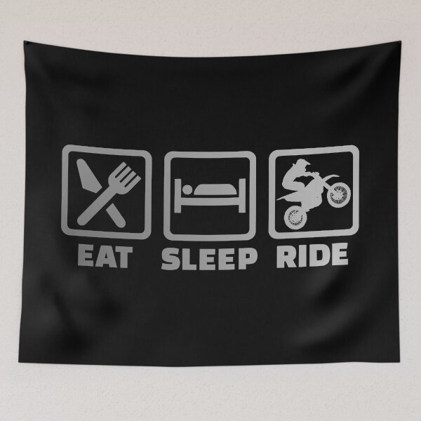Item preview, Eat Sleep Ride  designed and sold by nomoregravity.