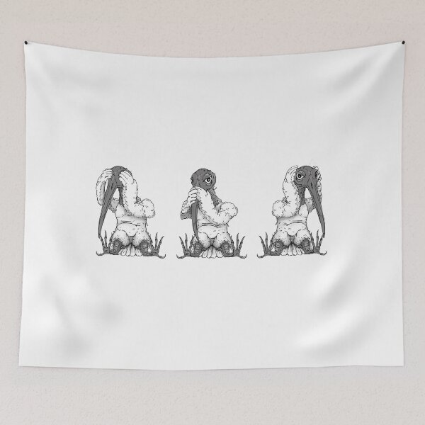 Item preview, Three Bin Chickens designed and sold by LukeRosenberg.