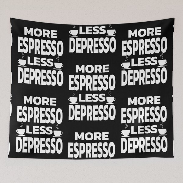 Item preview, More Espresso Less Depresso  designed and sold by clothesy7.