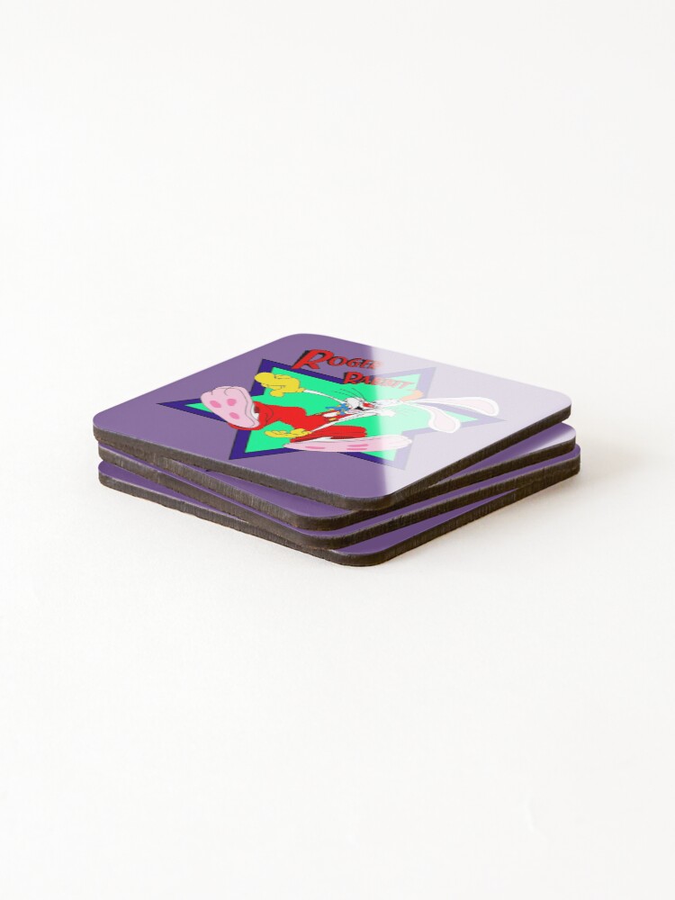 Thumbnail 4 of 5, Coasters (Set of 4), Roger Rabbit II designed and sold by Czerra.