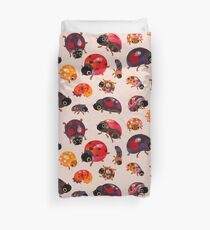 Lady beetles Duvet Cover