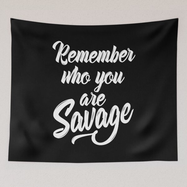 Item preview, Remember Who You Are Inspirational Quote. White Lettering. designed and sold by ProjectX23.