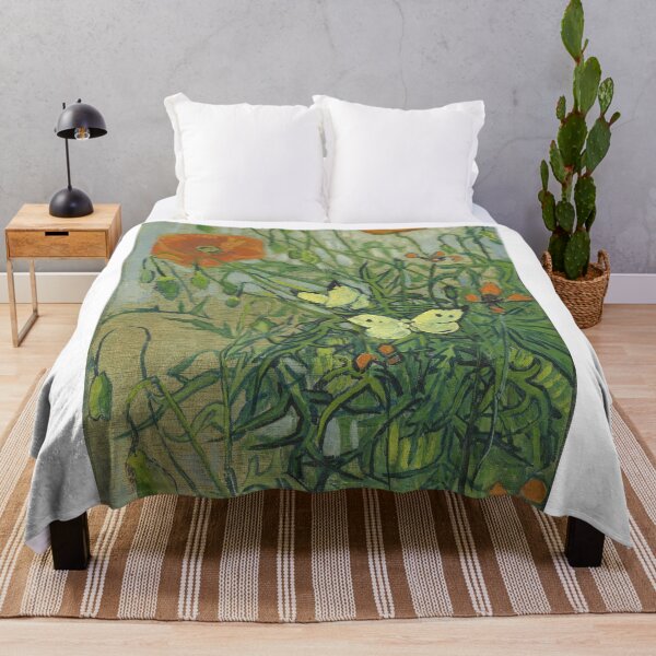 Item preview, Vincent van Gogh - Butterflies and poppies designed and sold by vakashop.