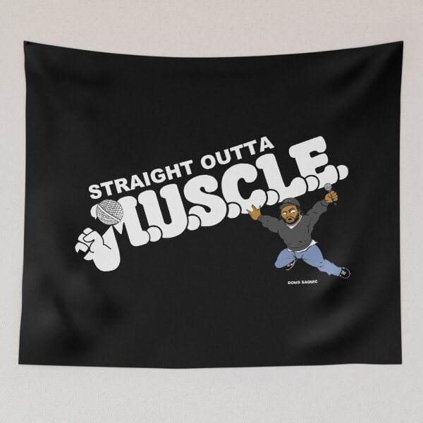 Item preview, Straight Outta M.U.S.C.L.E.  designed and sold by Doug Saquic.
