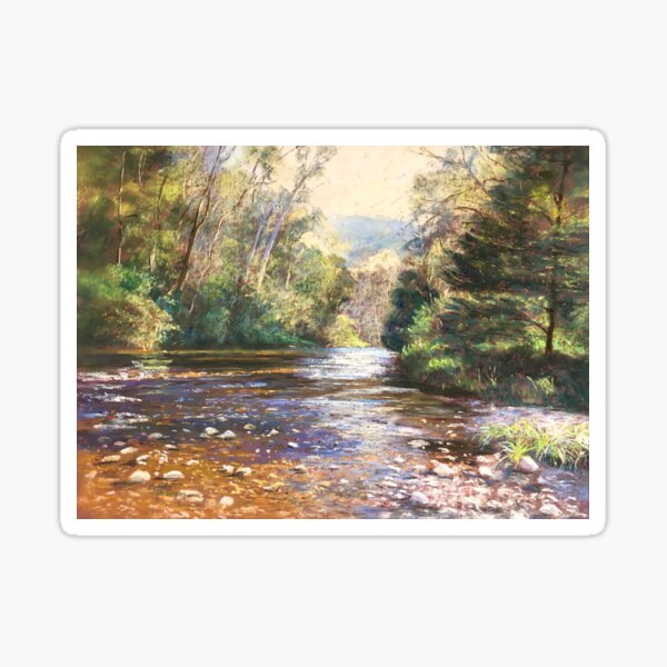 Item preview, Howqua River Evening designed and sold by Lynda Robinson.
