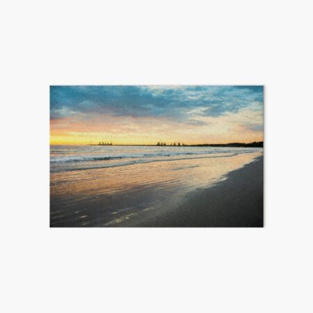 Sunrise at Port Fairy (Digital Painting) Art Board Print