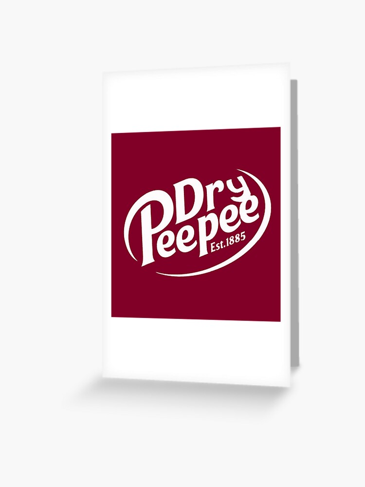Dry Peepee Meme Greeting Card By Glyphz Redbubble - roblox logo swap meme greeting card by glyphz redbubble