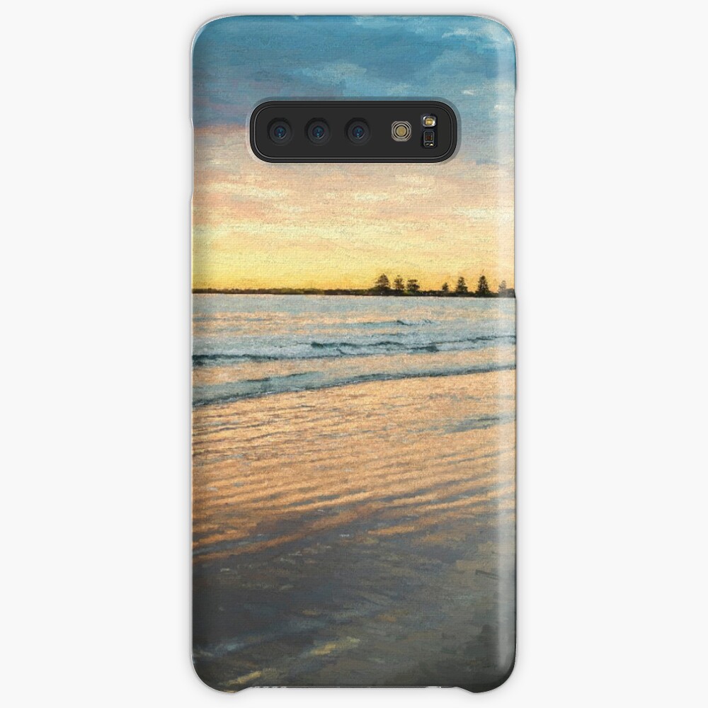 Sunrise at Port Fairy (Digital Painting) Case & Skin for Samsung Galaxy