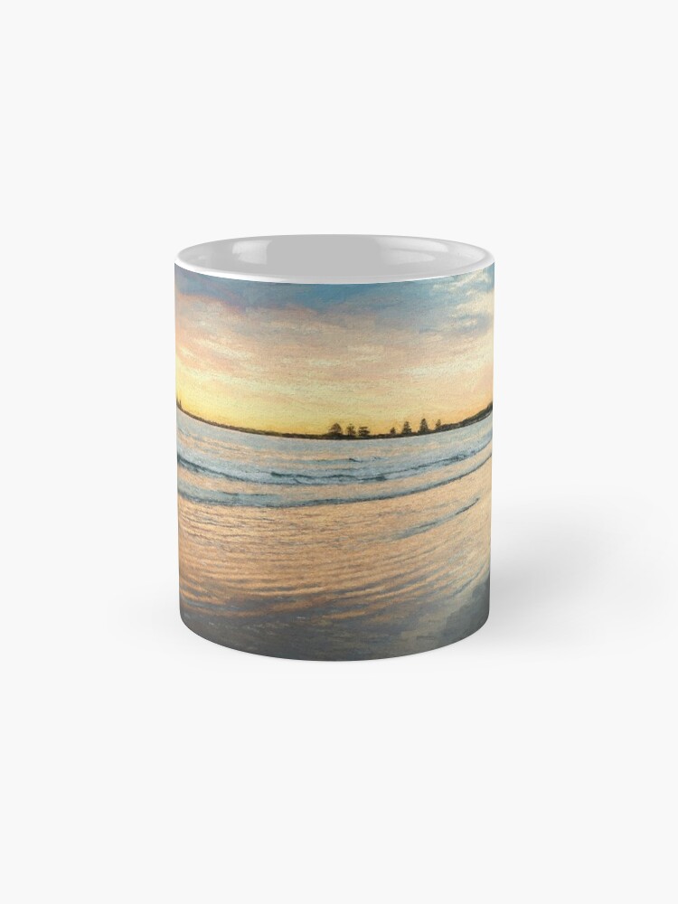 Alternate view of Sunrise at Port Fairy (Digital Painting) Mug