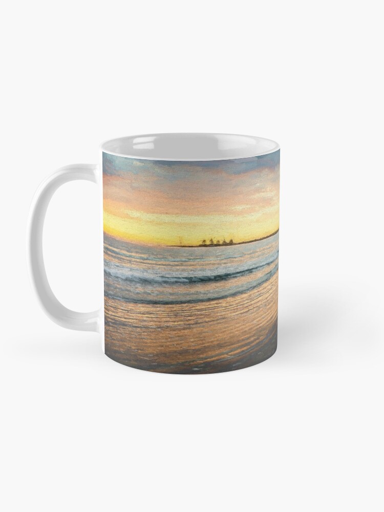 Alternate view of Sunrise at Port Fairy (Digital Painting) Mug