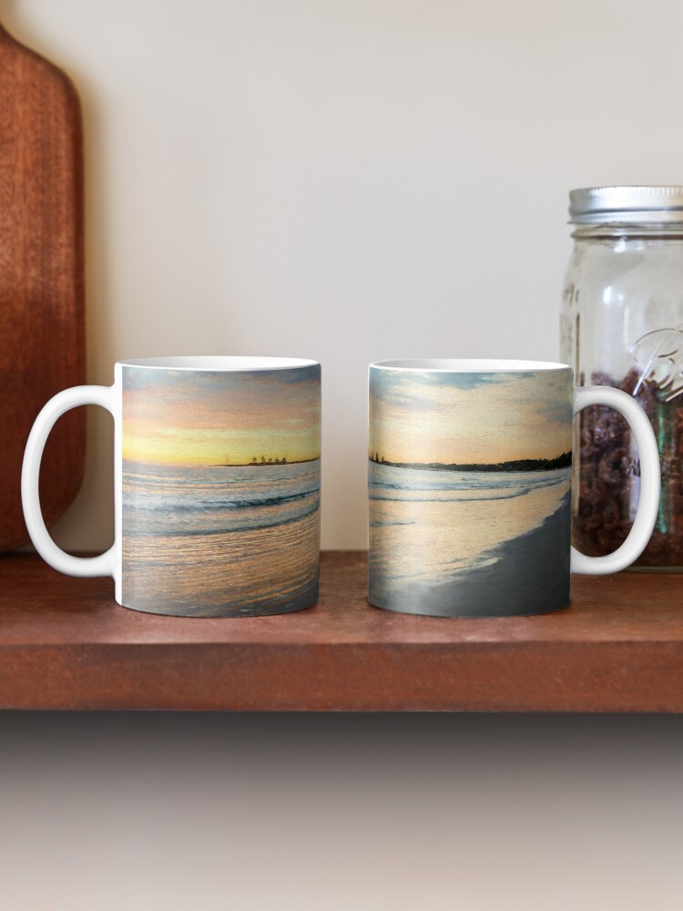 Alternate view of Sunrise at Port Fairy (Digital Painting) Mug