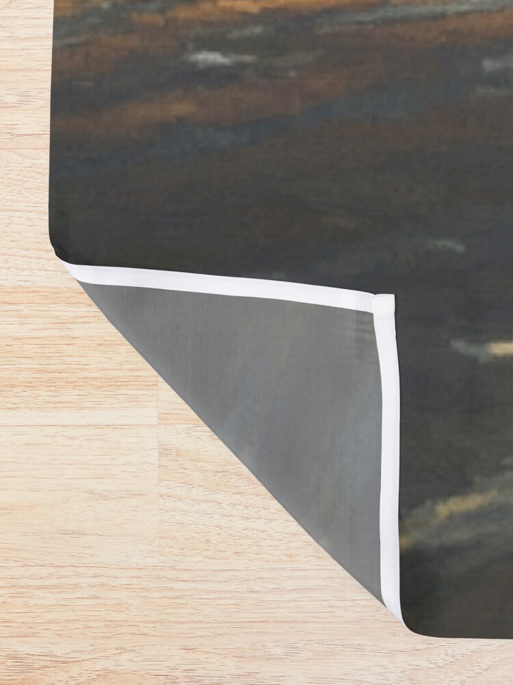 Alternate view of Sunrise at Port Fairy (Digital Painting) Shower Curtain