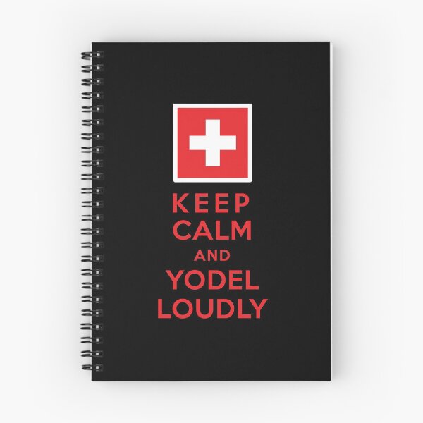 Item preview, Swiss Keep Calm and Yodel Loudly designed and sold by AntiqueImages.