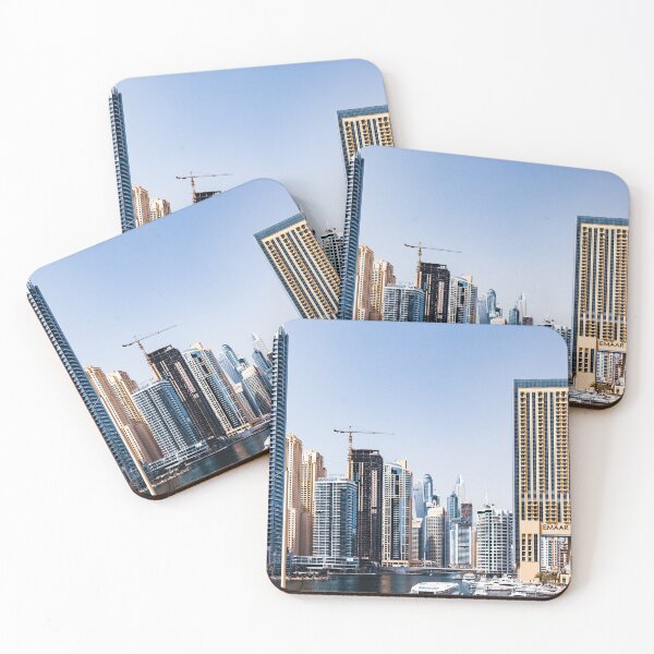 Item preview, Skyscrapers Surrounding Dubai's Marina designed and sold by Yannik Hay.