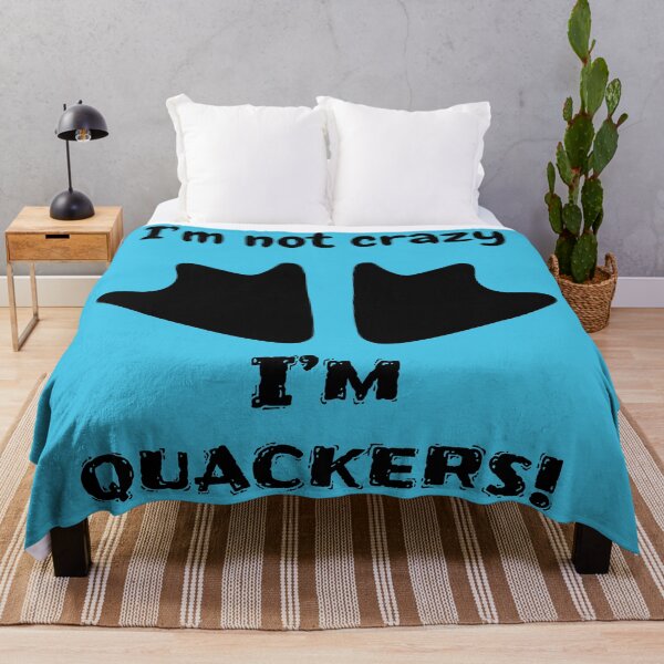 Item preview, I'm not crazy, I'm quackers! designed and sold by tribbledesign.