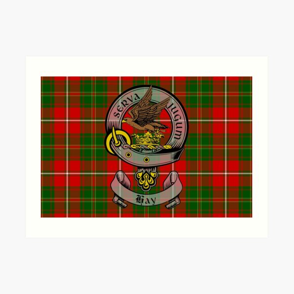 Serva Jugum - Clan Hay Art Print