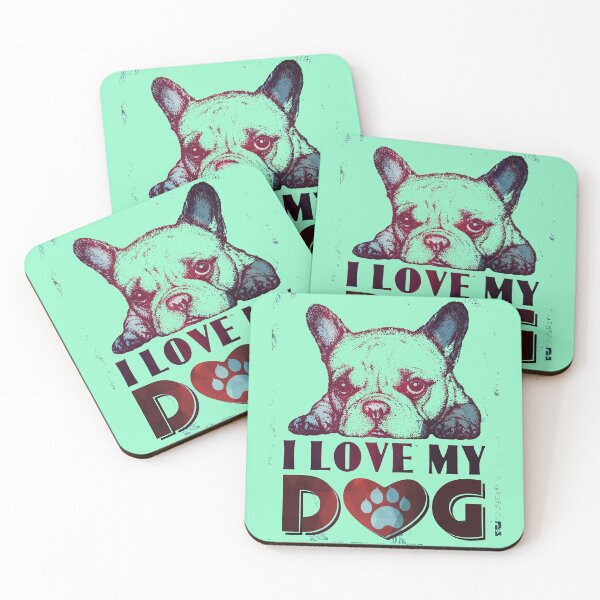 Item preview, I love my Dog designed and sold by artqueens.