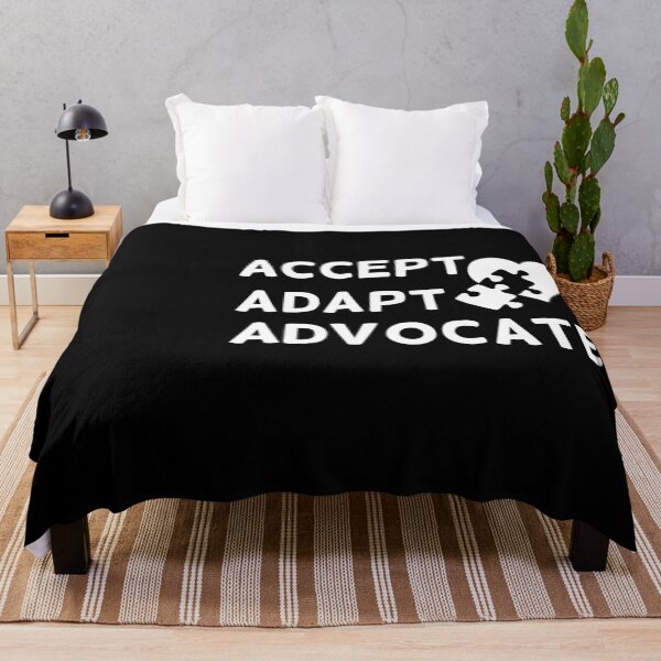 Item preview, Accept Adapt Advocate Autism Autism Mom Autism Teacher, Special Education Teacher Gift, Teacher Shirts, FT2 designed and sold by MentDesigns.