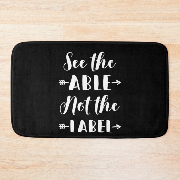 Item preview, Autism See The Able Not The Label Kids Autism Special Education, Autistic Autism Awareness, Mom FT3 designed and sold by MentDesigns.