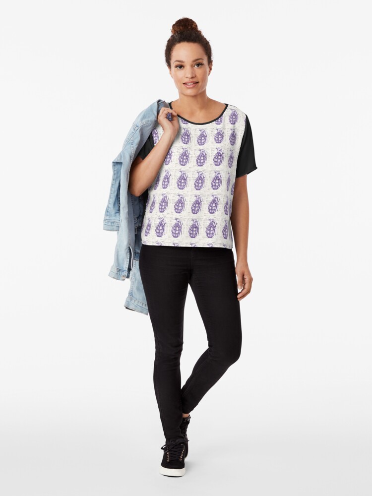 Alternate view of Grenade Chiffon Top