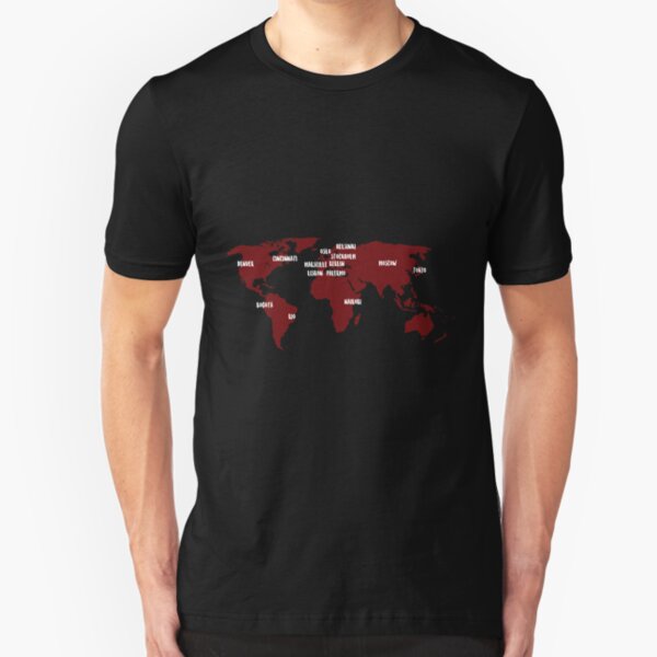 La Casa De Papel Slim Fit T-Shirt