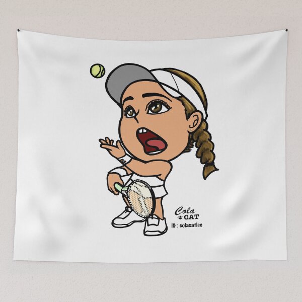 Item preview, Jelena Ostapenko designed and sold by Colacatlee.