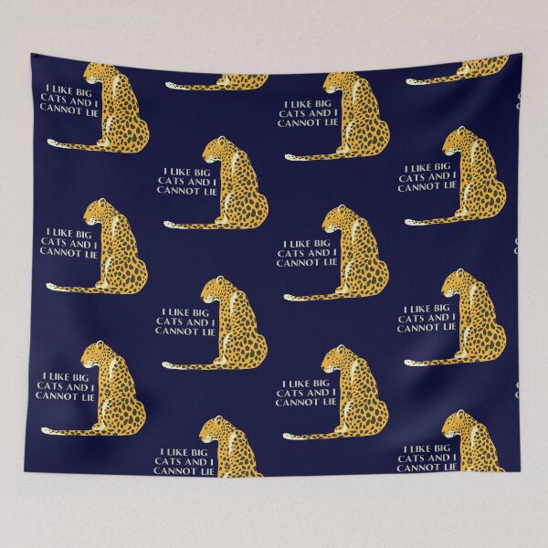 Item preview, I Like Big Cats And I Cannot Lie - pun designed and sold by madtoyman.