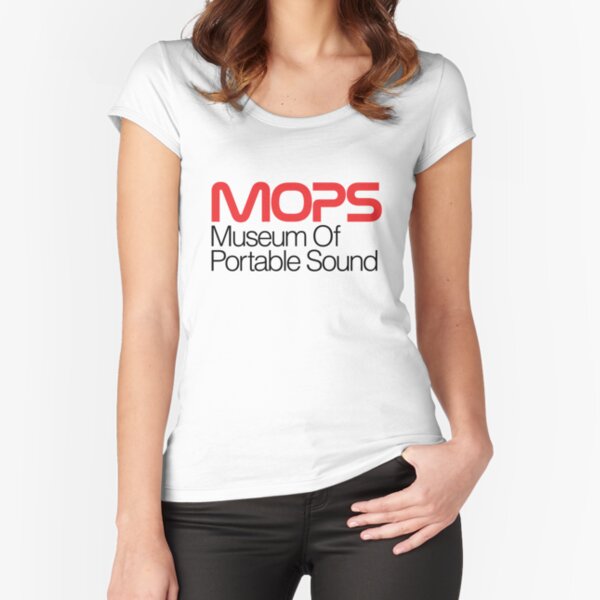 MOPS in Space Fitted Scoop T-Shirt