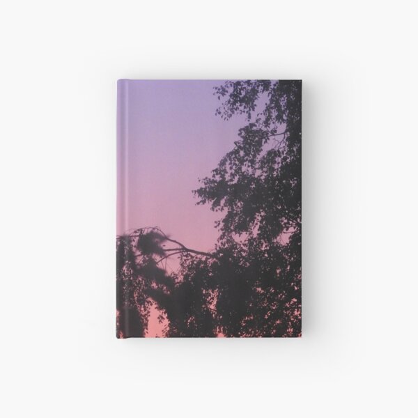 Sunset in the trees Hardcover Journal