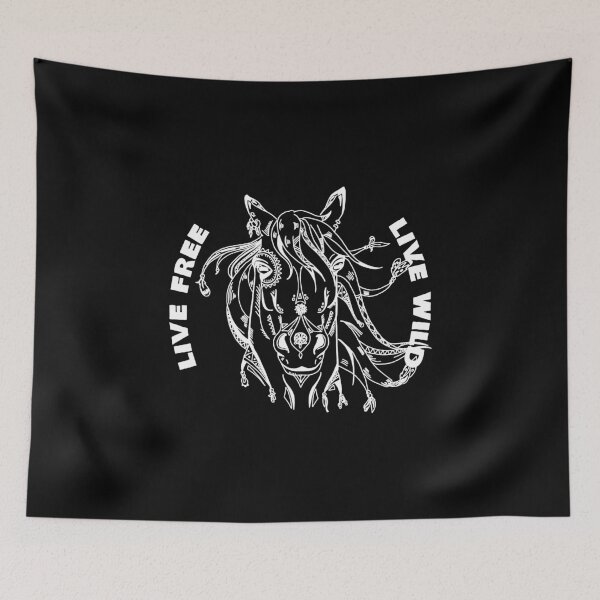 Item preview, Live Free Live Wild Horse designed and sold by KoolMoDee.