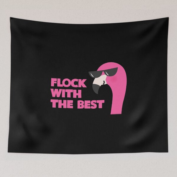 Item preview, Flock With The Best Flamingo designed and sold by KoolMoDee.