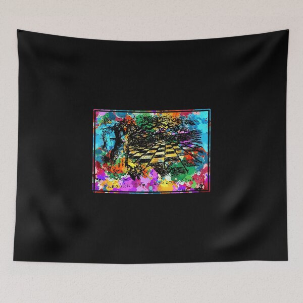 Item preview, Forest Chessboard Mosaic - Alice in Wonderland - Through the Looking Glass designed and sold by KoolMoDee.