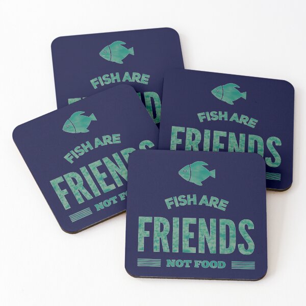Item preview, Fish Are Friends Not Food designed and sold by madtoyman.
