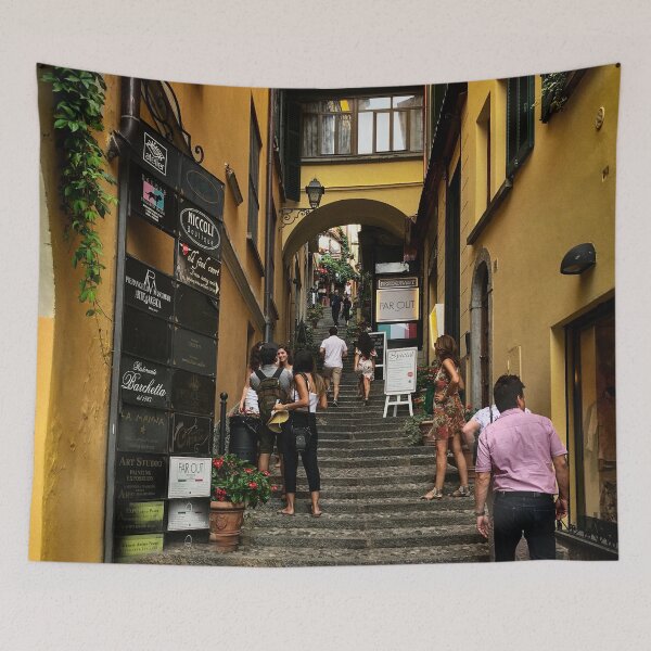Item preview, Shopping Street, Bellagio, Lake Como, Italy designed and sold by Yannik Hay.