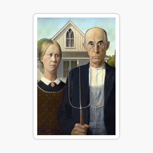 Item preview, American Gothic designed and sold by jamisxn.