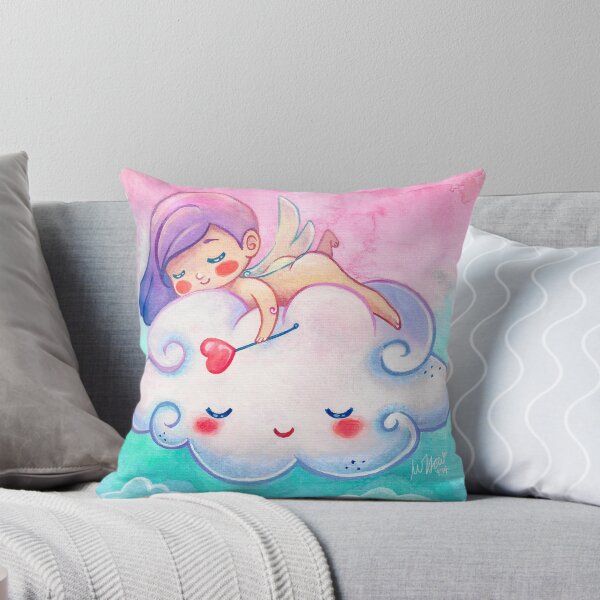 Item preview, Sleeping Little Angel Cherub & Cloud  designed and sold by beaglecakes.