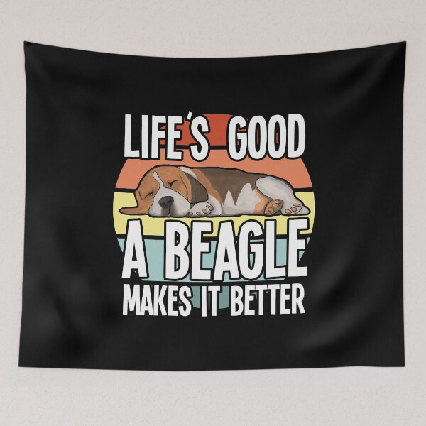 Item preview, Lifes Good A Beagle Makes It Better designed and sold by kudostees.