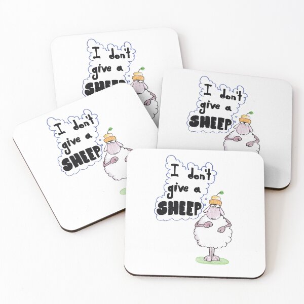 Item preview, I Dont Give A Sheep designed and sold by HighArtDesigns.